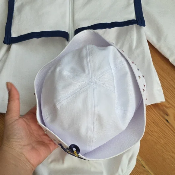 Nautical Sailor Costume for Kids - White and Blue - Picture 13 of 14